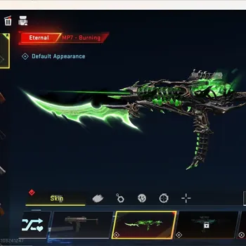 Blood Strike Accounts Others ASIA|Eternal Gun: MP7-Burning|1 Name-Changing Card|Check SS BS3563B