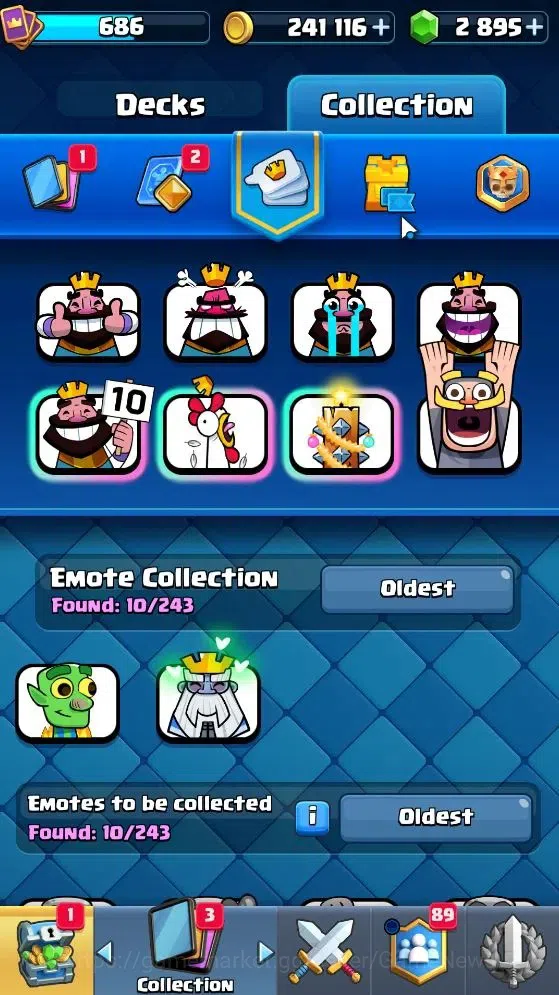 Clash Royale Accounts High-End KTL 10|Trophy 4216|Total Card 88|1 Hero 4 EVO 7 Legend 36 Epic 32 Rare 12 10