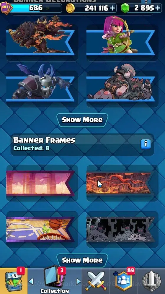 Clash Royale Accounts High-End KTL 10|Trophy 4216|Total Card 88|1 Hero 4 EVO 7 Legend 36 Epic 32 Rare 12 12
