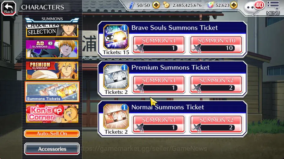 Bleach: Brave Souls Accounts [GBL]52K Orb|10th Anniv(Rukia,Ichigo),Valentine(Ya image 17