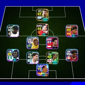 eFootball Accounts Legends & Iconic Players Android|PW 2734|Epic Aguero Ferdinand Rooney,Shwt Neuer LamineYamal CalvinBassey