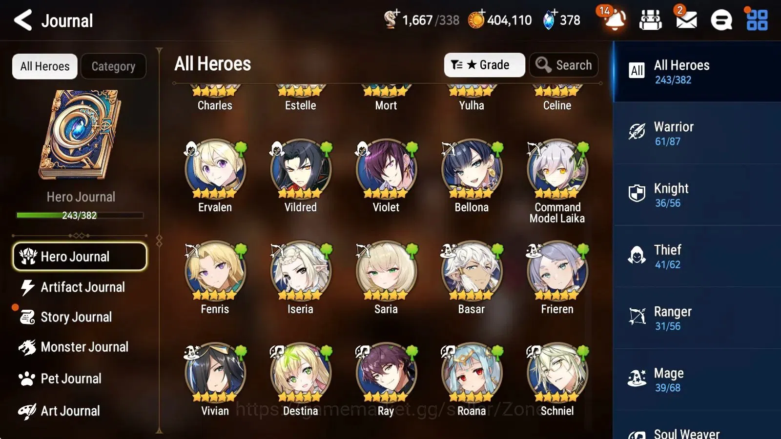 Epic Seven Accounts High-End ASIA Verif 34ML (Zio, Peira, Iylnav, Harsetti, LOTScales Etc.)|PoH ON|SS 1.6K|Stove(ES752Z) 10