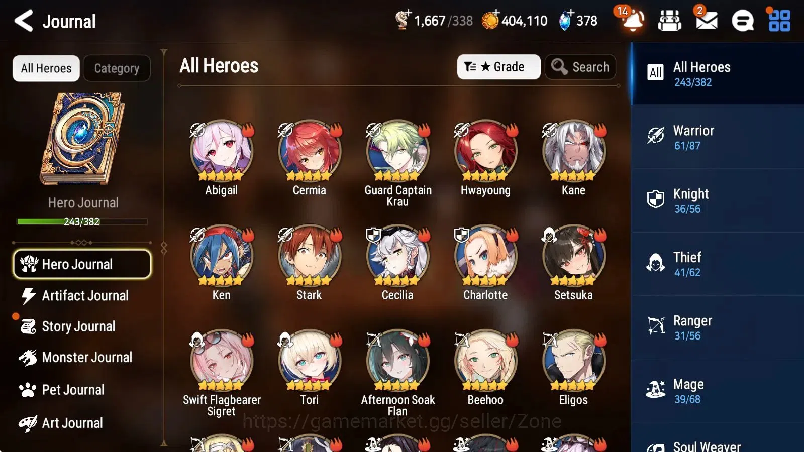 Epic Seven Accounts High-End ASIA Verif 34ML (Zio, Peira, Iylnav, Harsetti, LOTScales Etc.)|PoH ON|SS 1.6K|Stove(ES752Z) 15