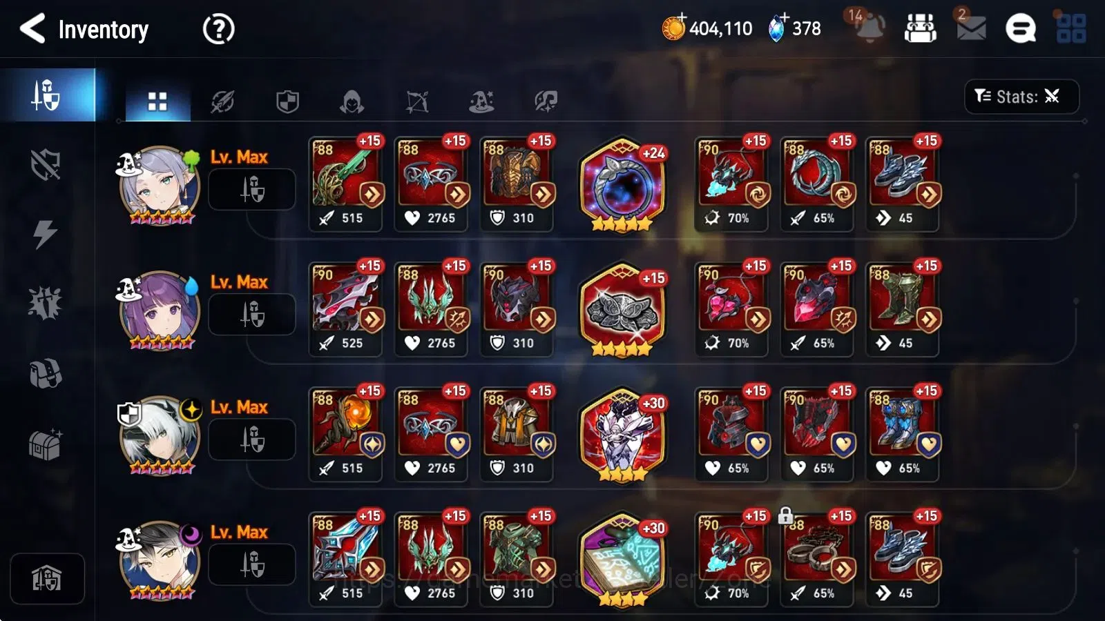 Epic Seven Accounts High-End ASIA Verif 34ML (Zio, Peira, Iylnav, Harsetti, LOTScales Etc.)|PoH ON|SS 1.6K|Stove(ES752Z) 4