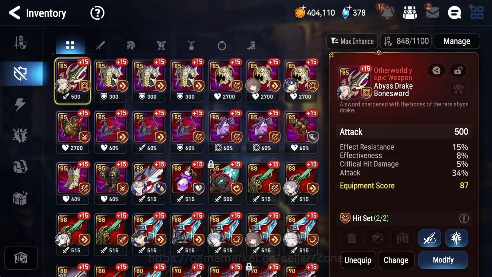 Epic Seven Accounts High-End ASIA Verif 34ML (Zio, Peira, Iylnav, Harsetti, LOTScales Etc.)|PoH ON|SS 1.6K|Stove(ES752Z) 5