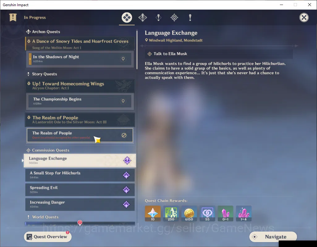 Genshin Impact Accounts ASIA|AR 55|4 Limited+4(*5Weapon)|(ArlecchinoC1,Var image 6