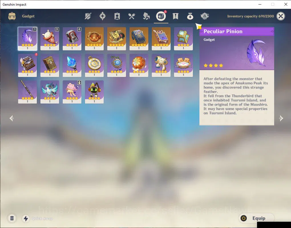 Genshin Impact Accounts ASIA|AR56|8 Limit+4(*5WeP)|Semi Prime Nefer|Lauma+ image 10