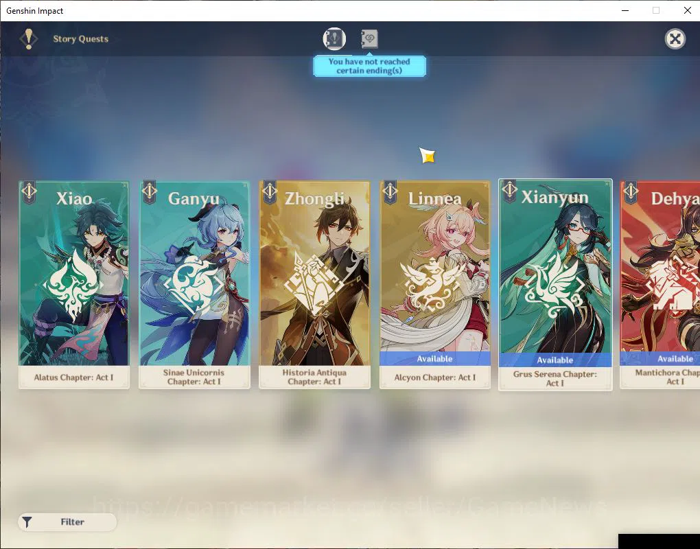 Genshin Impact Accounts ASIA|AR56|8 Limit+4(*5WeP)|Semi Prime Nefer|Lauma+ image 13