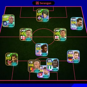 eFootball Accounts Mid-Tier FLASH SALE Kolektif 3204++ || 4 Meneger Booster || Kompeny X Lampard X Samuel Eto'o X Batistuta