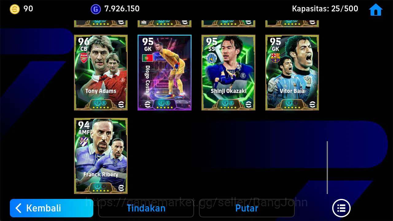 eFootball Accounts power 3200| eric cantona epic, matthaus epic, van image 7