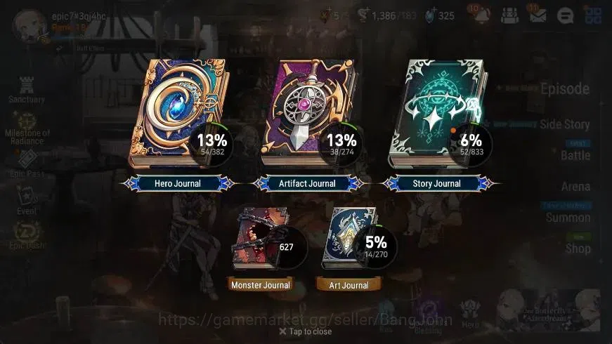 Epic Seven Accounts Global | Starter|2 ML(Straze,LCermia)|PoH+Bless ON image 3