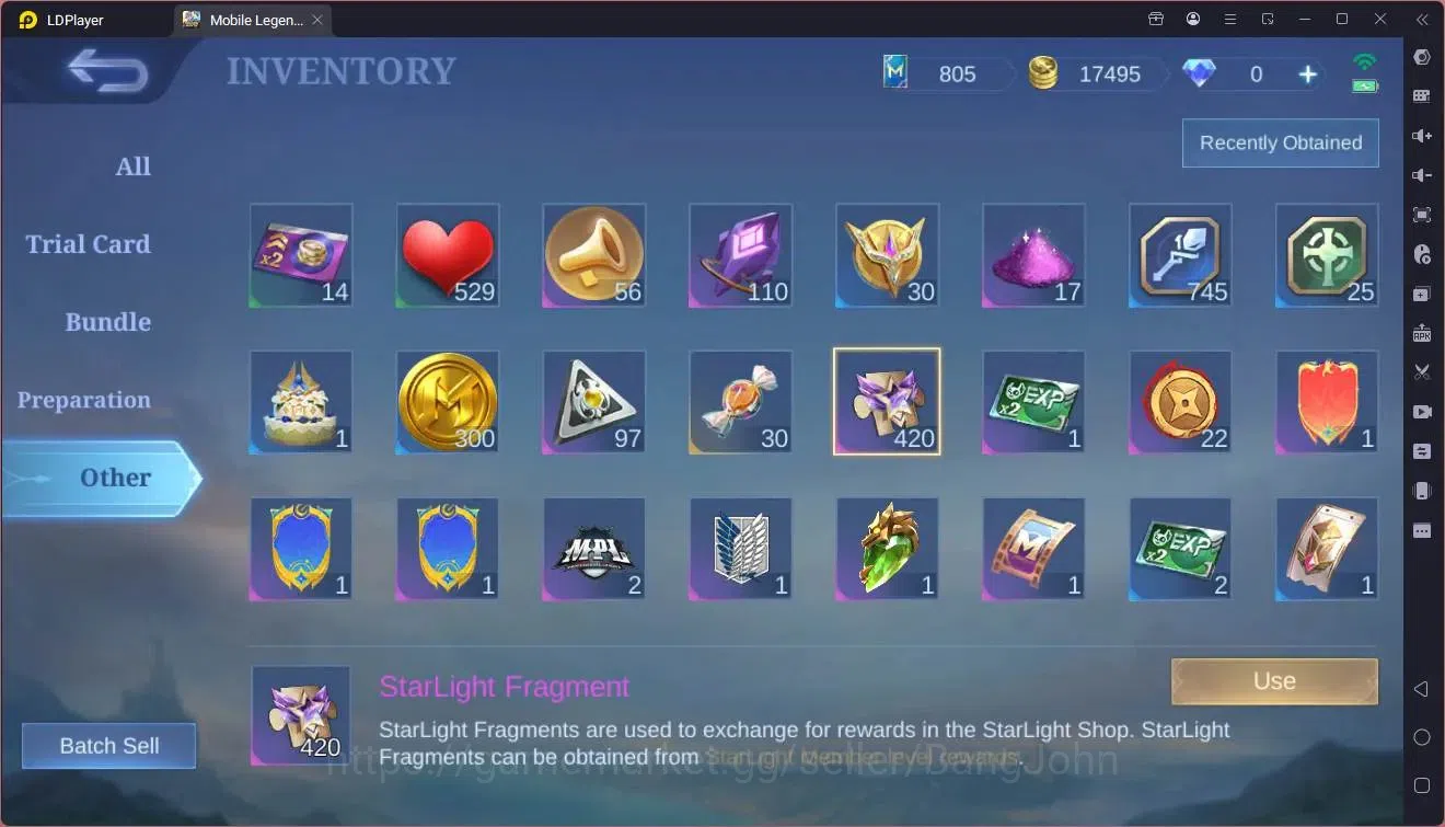Mobile Legends: Bang Bang Accounts GLOBAL Hero 97 Skin 149 | DRtamer(Valir,Kimmy,Mash image 2