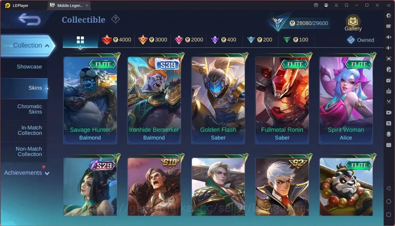Mobile Legends: Bang Bang Accounts GLOBAL Hero 97 Skin 149 | DRtamer(Valir,Kimmy,Mash image 4
