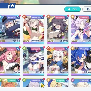 Stella Sora Accounts Global Lv 40|7 Limited|(Sparkla T1,Chitose,Laru,Shia,Otoha,Wraith,Fuyuka)|20SSR Disc|10K SDust,14K