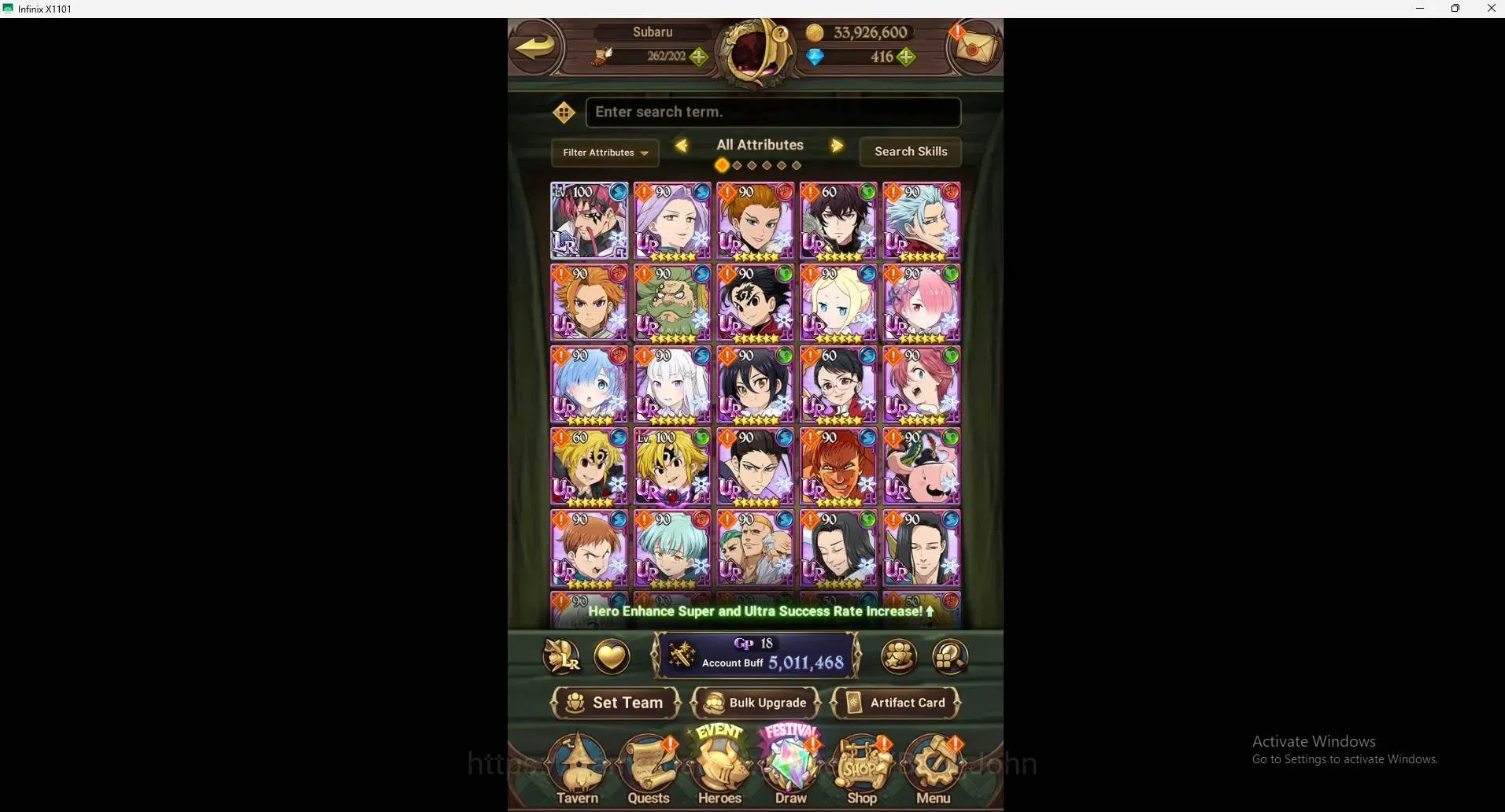 The Seven Deadly Sins: Grand Cross Accounts ASIA |5M CC|416 Dm|LR Cusack 2/6|UR Mesis 2/6,Meno image 6
