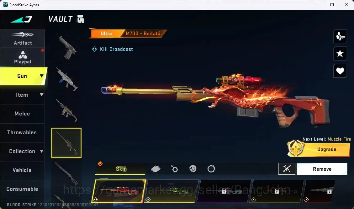 Blood Strike Accounts ASIA | ETERNAL: Vector-Shadowdrake|Eternal Zero -  image 11