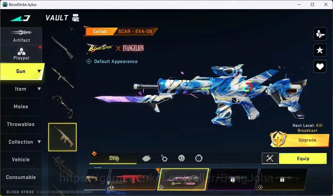 Blood Strike Accounts ASIA | ETERNAL: Vector-Shadowdrake|Eternal Zero -  image 14