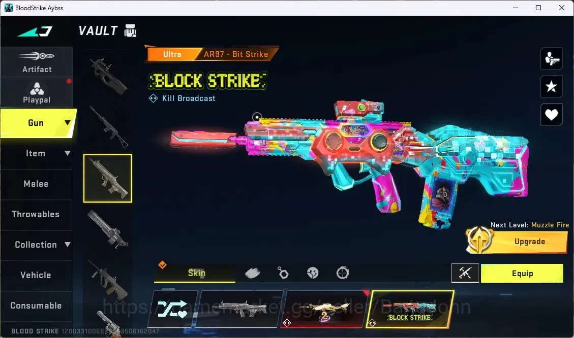 Blood Strike Accounts ASIA | ETERNAL: Vector-Shadowdrake|Eternal Zero -  image 15