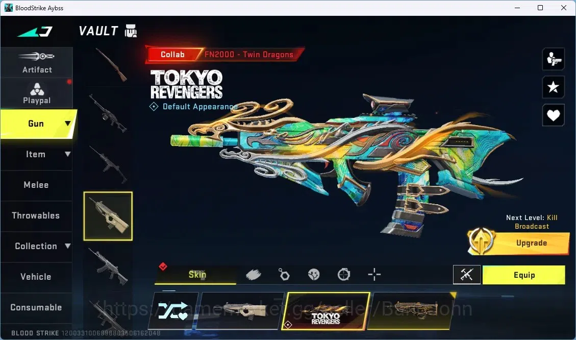 Blood Strike Accounts ASIA | ETERNAL: Vector-Shadowdrake|Eternal Zero -  image 18