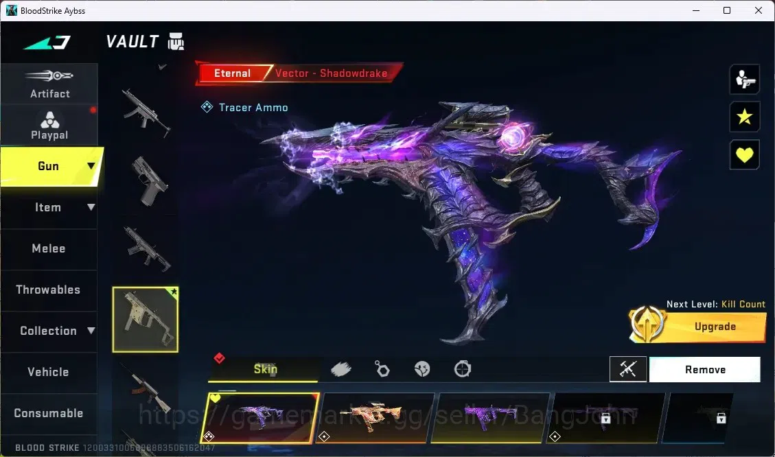 Blood Strike Accounts ASIA | ETERNAL: Vector-Shadowdrake|Eternal Zero -  image 6