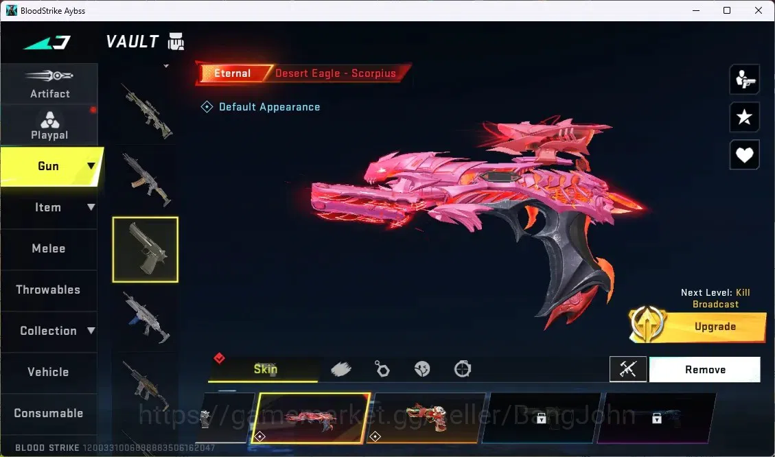 Blood Strike Accounts ASIA | ETERNAL: Vector-Shadowdrake|Eternal Zero -  image 7