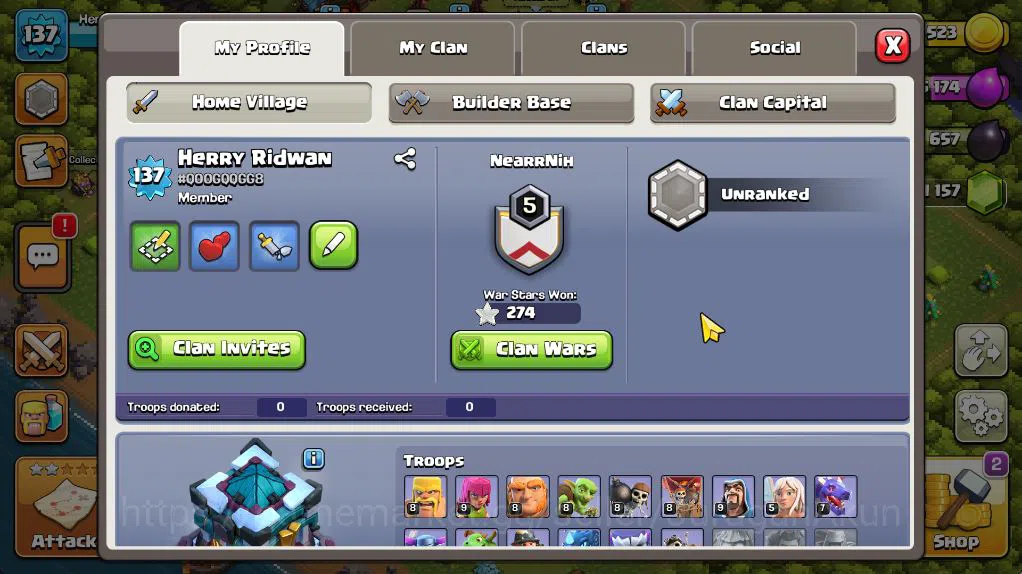 Clash of Clans Accounts Starter TH 13 - BH 8|Limited Skin|LV 137|HH 7|BK 46,AQ 63,GW 29,MP 36,RC 3|CN OFF|Protect ON|TAKE 2