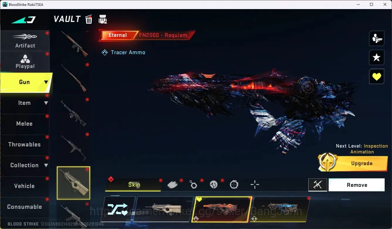 Blood Strike Accounts ASIA|2 Evo Gun: MP5-Guard&AK47-Hellride|1 EVO Coll image 10