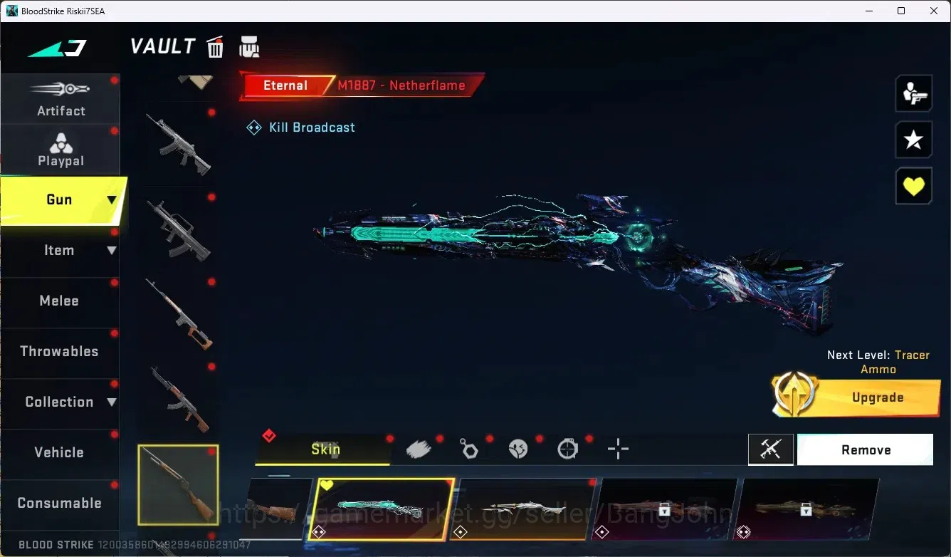 Blood Strike Accounts ASIA|2 Evo Gun: MP5-Guard&AK47-Hellride|1 EVO Coll image 11
