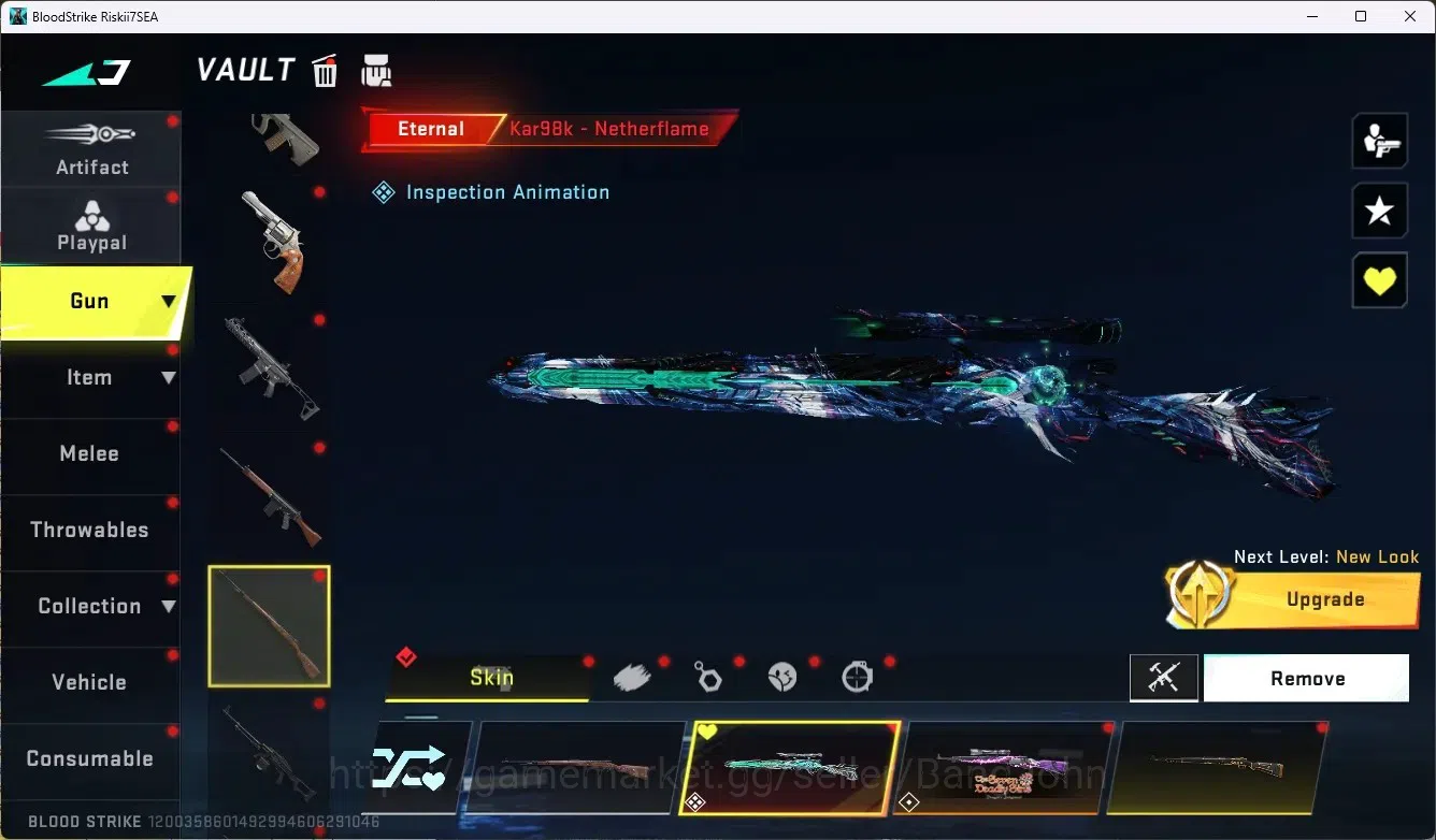 Blood Strike Accounts ASIA|2 Evo Gun: MP5-Guard&AK47-Hellride|1 EVO Coll image 9