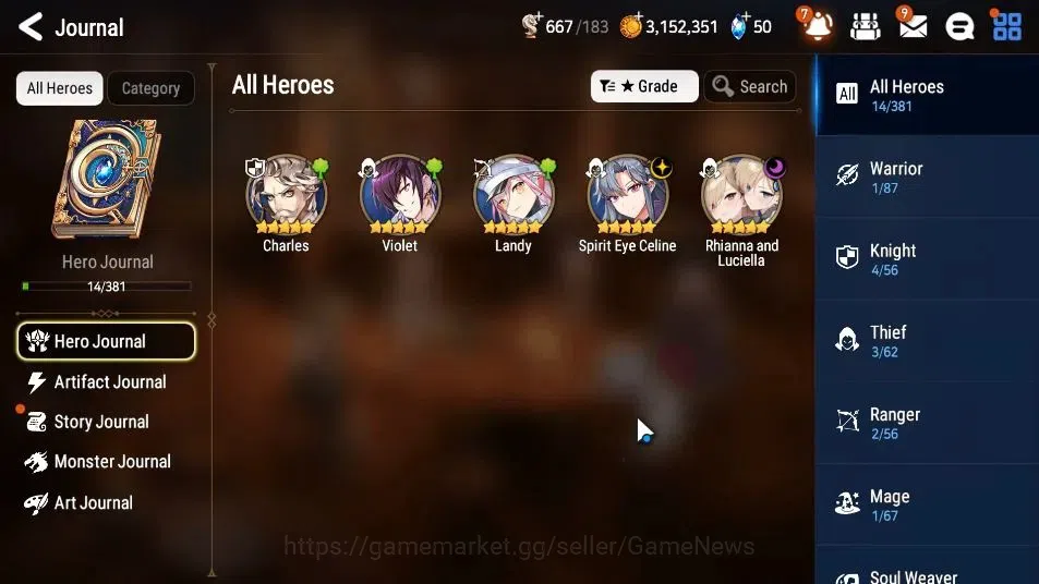 Epic Seven Accounts GLOBAL Unverif|New Era|2 ML(Rhianna&Luciella,Spiri image 6