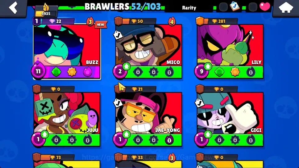 Brawl Stars Accounts 5935 Trophy|14K Bling|52 Brawlers 4 Max| 1 Hyperc  image 16