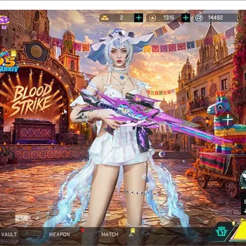 Blood Strike Accounts Rare Skin ASIA|2 ETERNAL(M4A1-Blight Lv2,Galil-Blight Lv2)|4 ULTRA(KATYA,ETHAN,AUG,KALA)|3 Limited|11