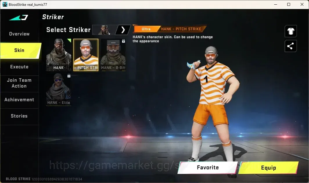 Blood Strike Accounts Rare Skin ASIA |2 Eternal Guns: Desert Eagle, AUG-Empyrean|2TR Guns|6STRIKER|1 ULTRA MELEE|1 Epic Name 15
