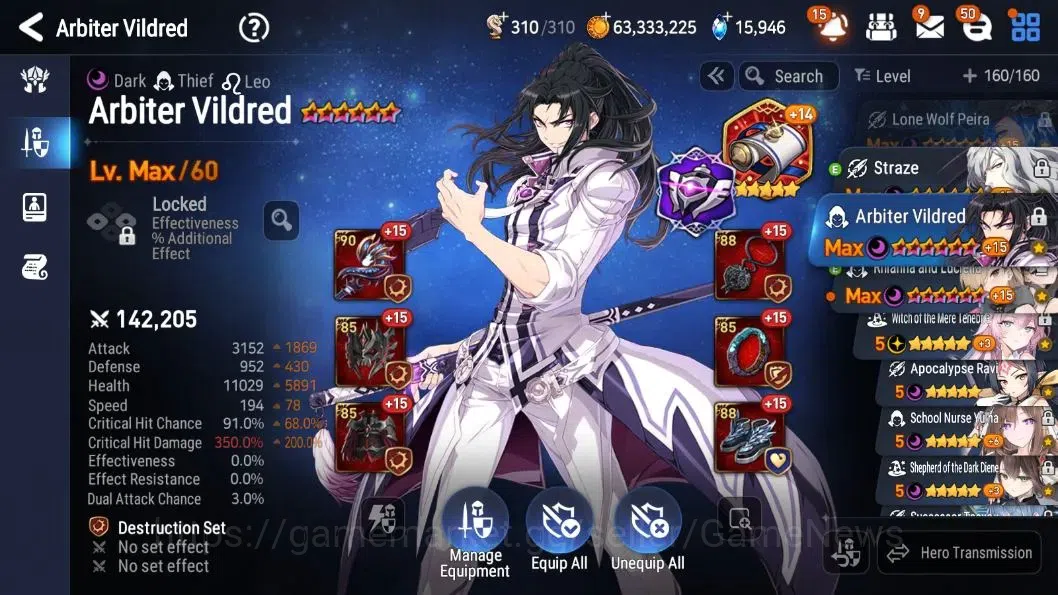 Epic Seven Accounts Global Unverif| 14 ML (Shepherd ot Dark Diene, Rhi image 16