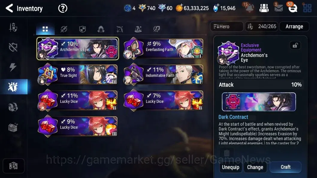 Epic Seven Accounts Global Unverif| 14 ML (Shepherd ot Dark Diene, Rhi image 19