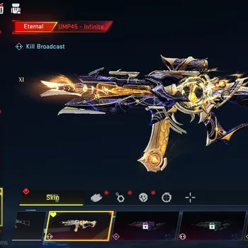Blood Strike Accounts Collab Skin Asia|Eternal UMP45-Infinite Lv2+ 5 Ultra (Emma,Zero,Vector,P90-Neon Shard,AR97) |6