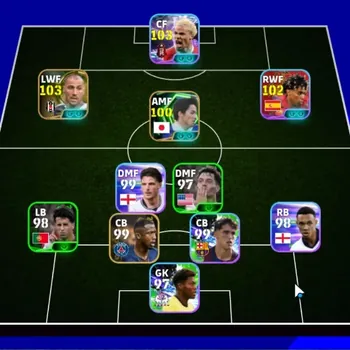 eFootball Accounts Others Android|Power 3064|Epic Ricardo Quaresma,Ono Shinji|Show Time Hugo Ekitike,Lamine