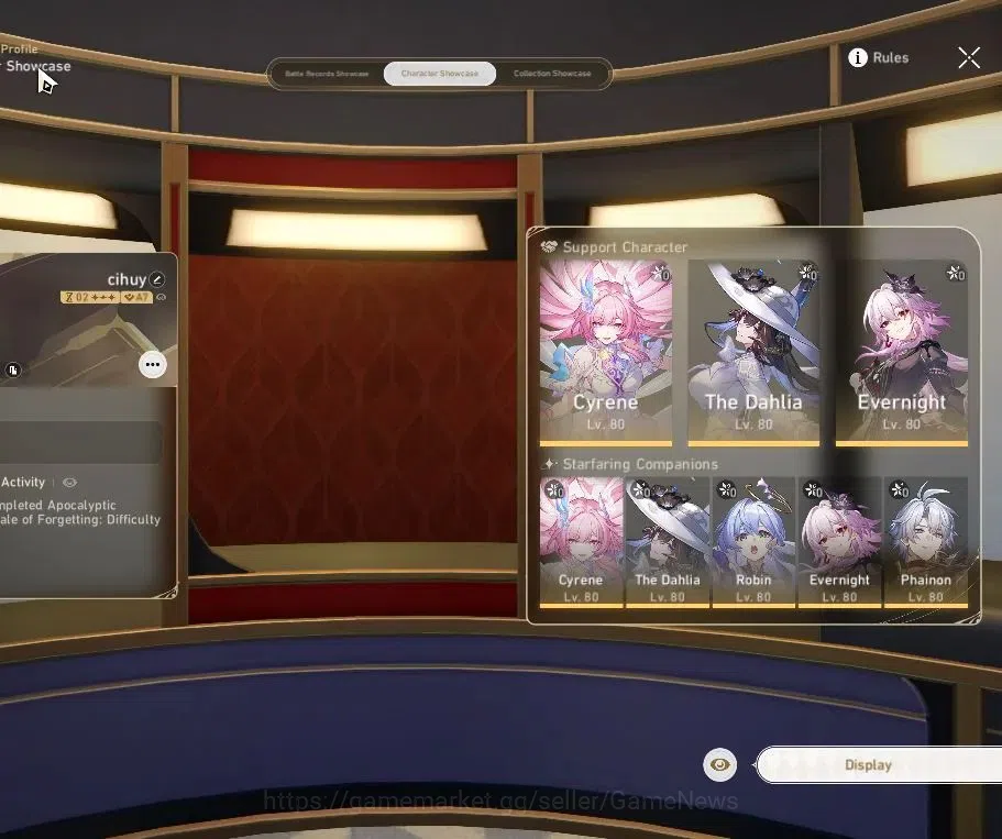 Honkai Star Rail Accounts ASIA|TL 70|15 Limited|[(AcheronE2,Saber,Firefly,Ar image 2