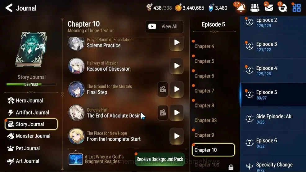 Epic Seven Accounts GLOBAL UnVerif|19 ML(RnL,Salome,LOTScales,BArunka, image 11