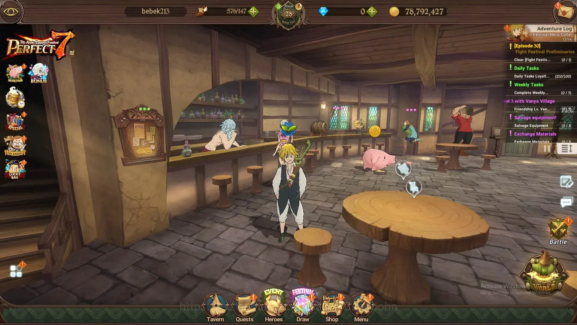 The Seven Deadly Sins: Grand Cross Accounts Global | 907,539 Power |UR 5|UR Nemesis Meliodas 2 image 13