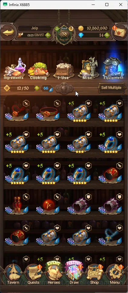 The Seven Deadly Sins: Grand Cross Accounts GLOBAL | 1,5M CC | 1 LR Elizabeth | 4 UR Merlin Es image 10