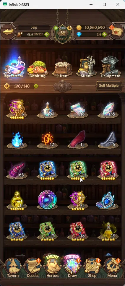 The Seven Deadly Sins: Grand Cross Accounts GLOBAL | 1,5M CC | 1 LR Elizabeth | 4 UR Merlin Es image 6