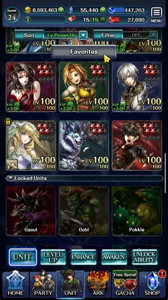 Last Cloudia Accounts GLOBAL|Rank 24|55K Cryst|Collab Brave Frontier (G  image 3