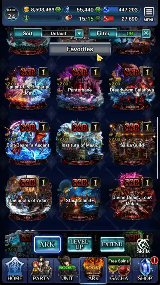 Last Cloudia Accounts GLOBAL|Rank 24|55K Cryst|Collab Brave Frontier (G  image 5
