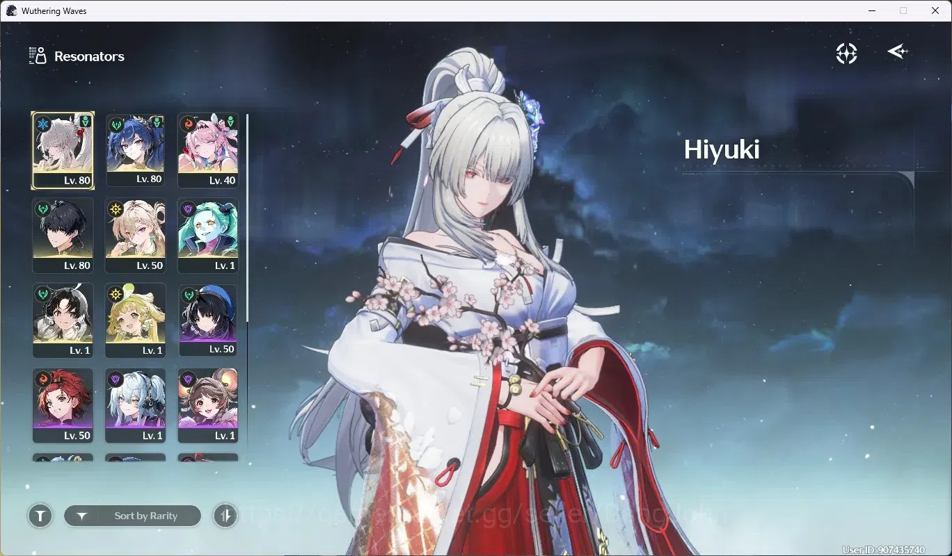 Wuthering Waves Accounts SEA|UL 59|Rank 6|4 Char Limited [Hiyuki,Luno]+Sign image 2