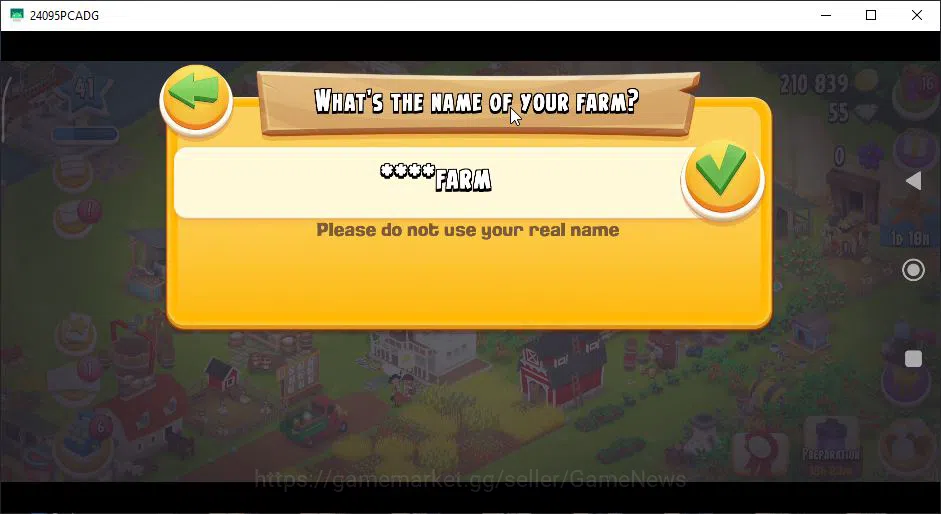 Hay Day Accounts Level 41 | Barn Storage 1050 + Silo Storage 625 | 210k Coins, 55 Diamonds |CN ON|Log Supercell ID|Take 12