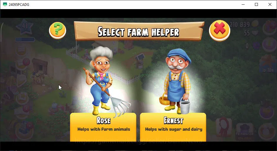 Hay Day Accounts Level 41 | Barn Storage 1050 + Silo Storage 625 | 210k Coins, 55 Diamonds |CN ON|Log Supercell ID|Take 13
