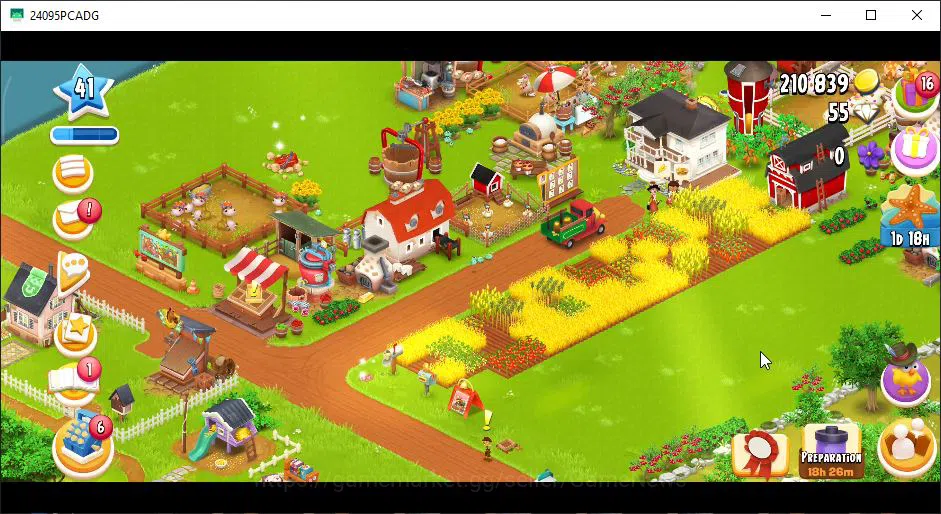 Hay Day Accounts Level 41 | Barn Storage 1050 + Silo Storage 625 | 210k Coins, 55 Diamonds |CN ON|Log Supercell ID|Take 3