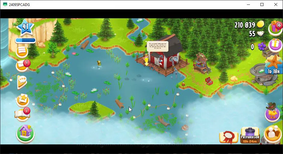 Hay Day Accounts Level 41 | Barn Storage 1050 + Silo Storage 625 | 210k Coins, 55 Diamonds |CN ON|Log Supercell ID|Take 6