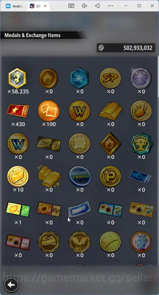 Dragon Ball Legends Accounts High-End Android |Lvl 147|14M Total Power|337 CC|4 LR|5 UL|LR Trunks&Gohan,SSG Shallet Etc|UL 2